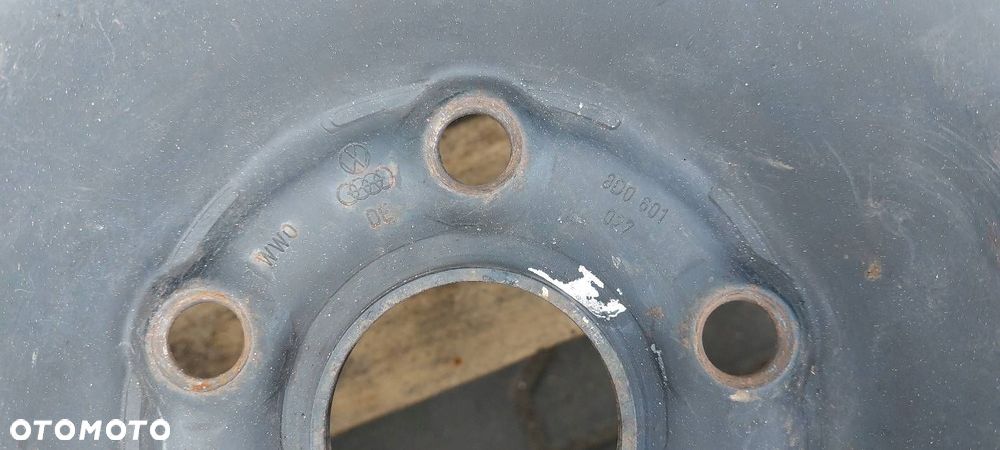 FELGA STALOWA 2 SZT 5x112 6Jx15 VOLKSWAGEN AUDI SKODA SEAT 8D0601027 - 5