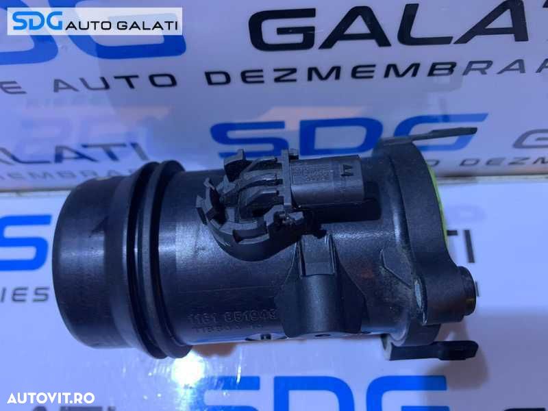 Debitmetru Aer Tub Conducta cu Senzor Presiune Intercooler BMW Seria 1 120 E81 E82 E87 E88 2.0 D N47 177CP 2004 - 2013 Cod 8519492 1161851949203 11884414 9444623313 [B3517] - 5