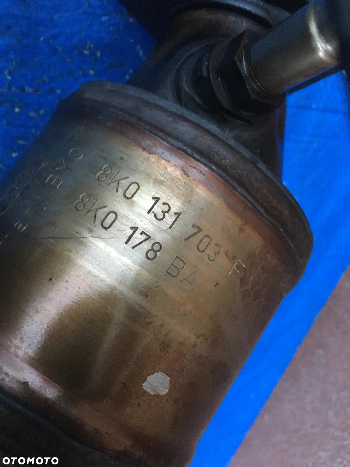 Audi Q5 8R 2.0 TDI Filtr Cząstek Stałych DPF FAP Sonda 8K0131765U 8K0131703F - 6