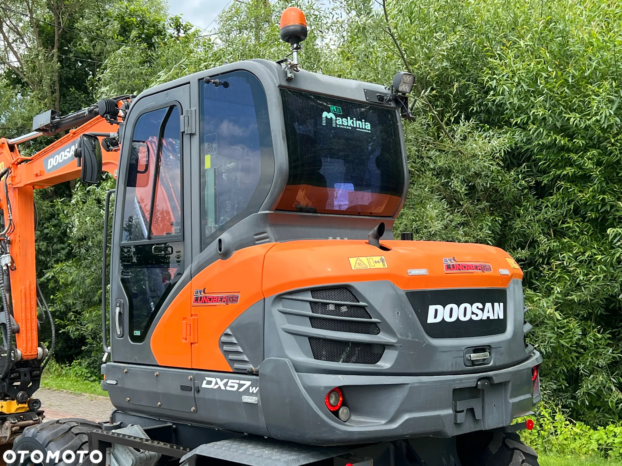 Doosan DOOSAN DX57W *ROTOTILT* 2200 Motogodzin JAK NOWA KOPARKA KOŁOWA STAN PERFEKCYJNY SPROWADZONA - 28