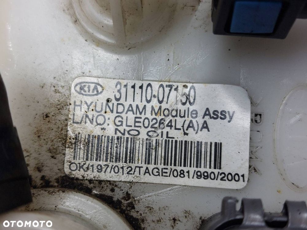 POMPKA PALIWA + PŁYWAK KIA PICANTO II 1.0 12V 31110-07150 - 5