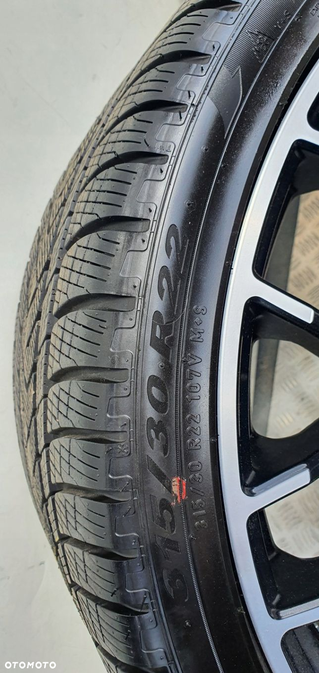 AUDI Q7 MERCEDES ML KOŁA AULFELGI 22 KBA 52693 ZIMA - 5