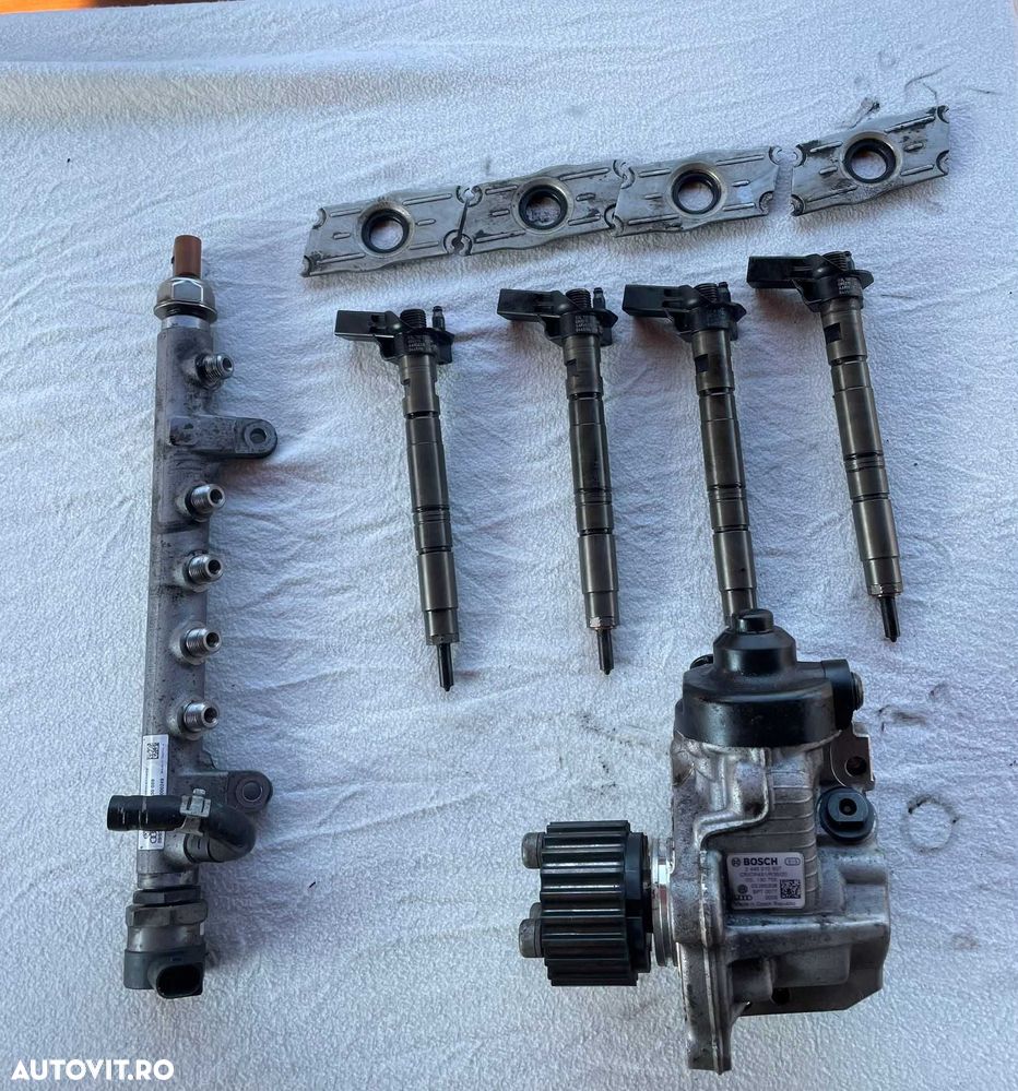 Kit set injectie (pompa, rampa, injectoare) 2.0 TDI CBBB CBAB CBDC volkswagen vw skoda audi seat - 1