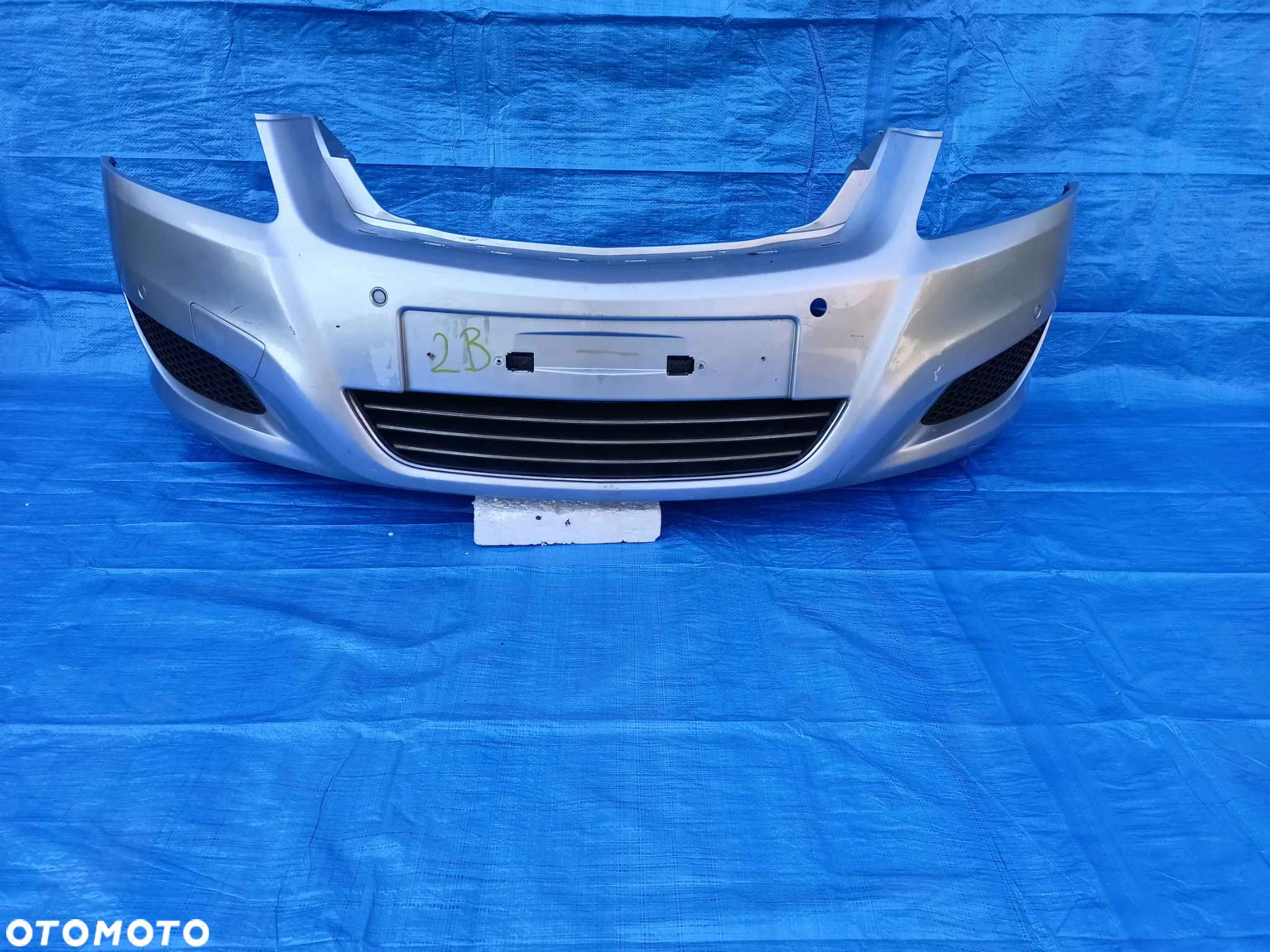 Zderzak przód przedni PDC  OPEL ZAFIRA B II LIFT FL WYSYŁKA - 7
