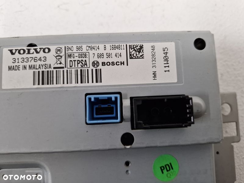 VOLVO S60 2 II XC60 1 I EKRAN WYŚWIETLACZ MONITOR NAWIGACJI NAVI 31337643 - 5