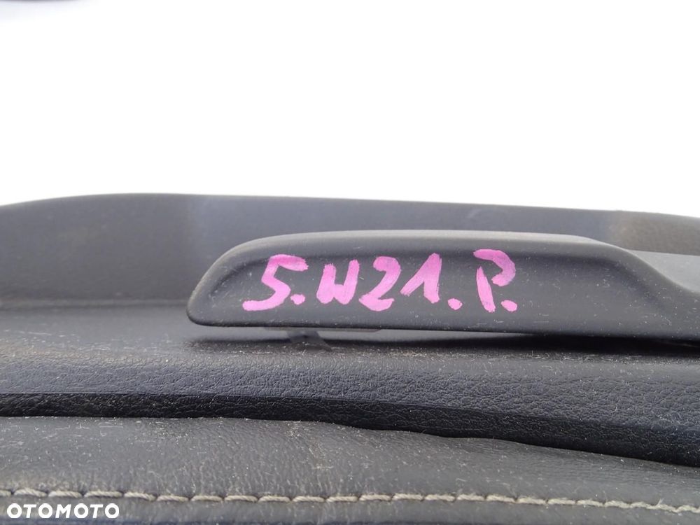FOTEL PRAWY PRZÓD PASAŻERA SKÓRA PÓŁSKÓRA AUDI A3 8V 3D S-LINE GRZANY - 11