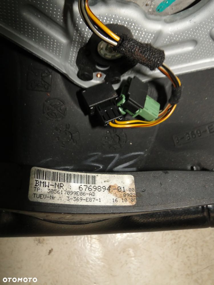 BMW 1 E87 E88 E81 E82 KIEROWNICA SKÓRZANA MULTIFUNKCJA EUROPA - 16