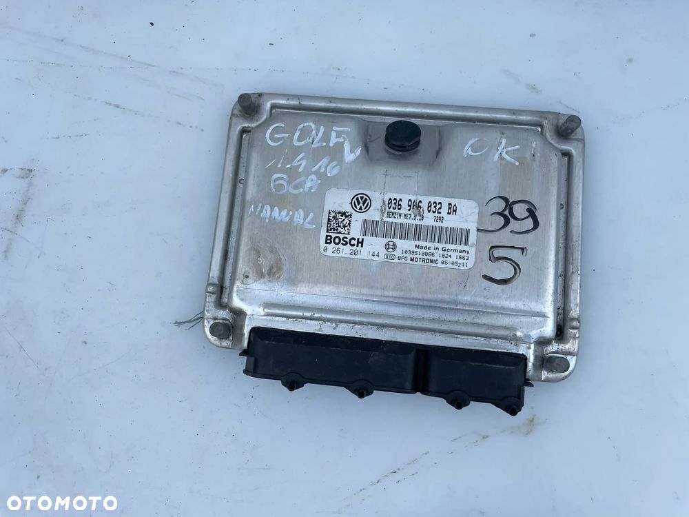 Sterownik silnika vw Golf V 1.4 16V BCA 036906032BA - 1