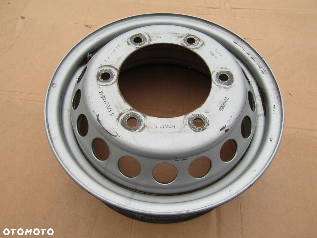 1x Felga Felgi 16 Mercedes Sprinter Bliźniak W906 W 907 906 VW Crafter 5,5j - 1