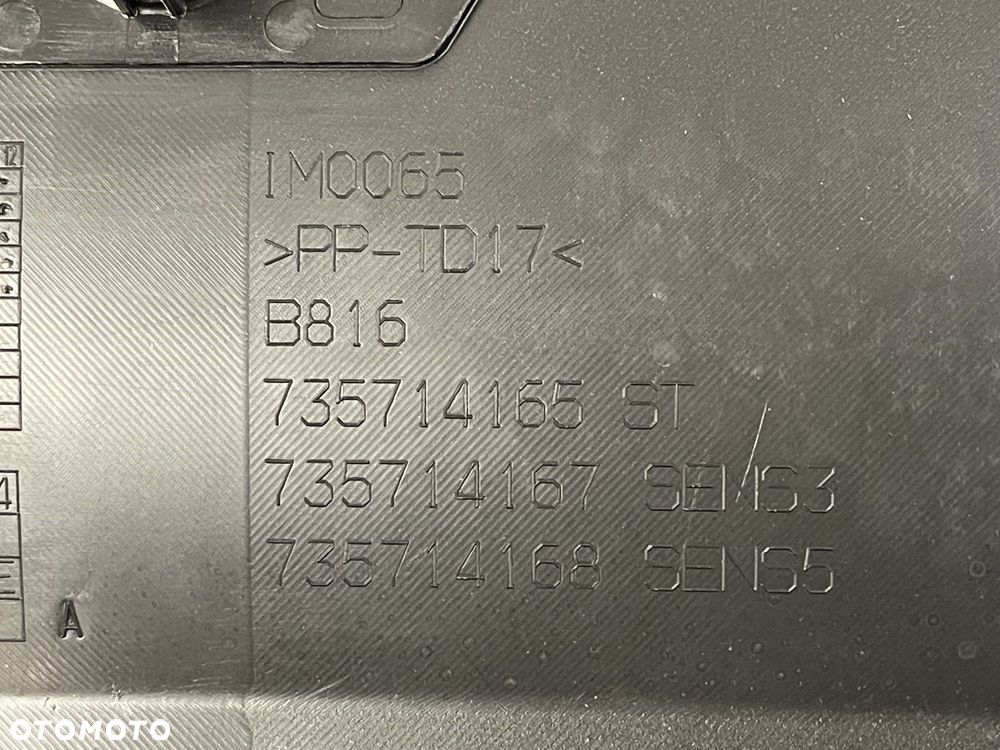 NOWY ORYGINALNY ZDERZAK TYLNY TYŁ FIAT 500E II 2 ELEKCTRIC 6xPDC 20-25 735714165 - 8