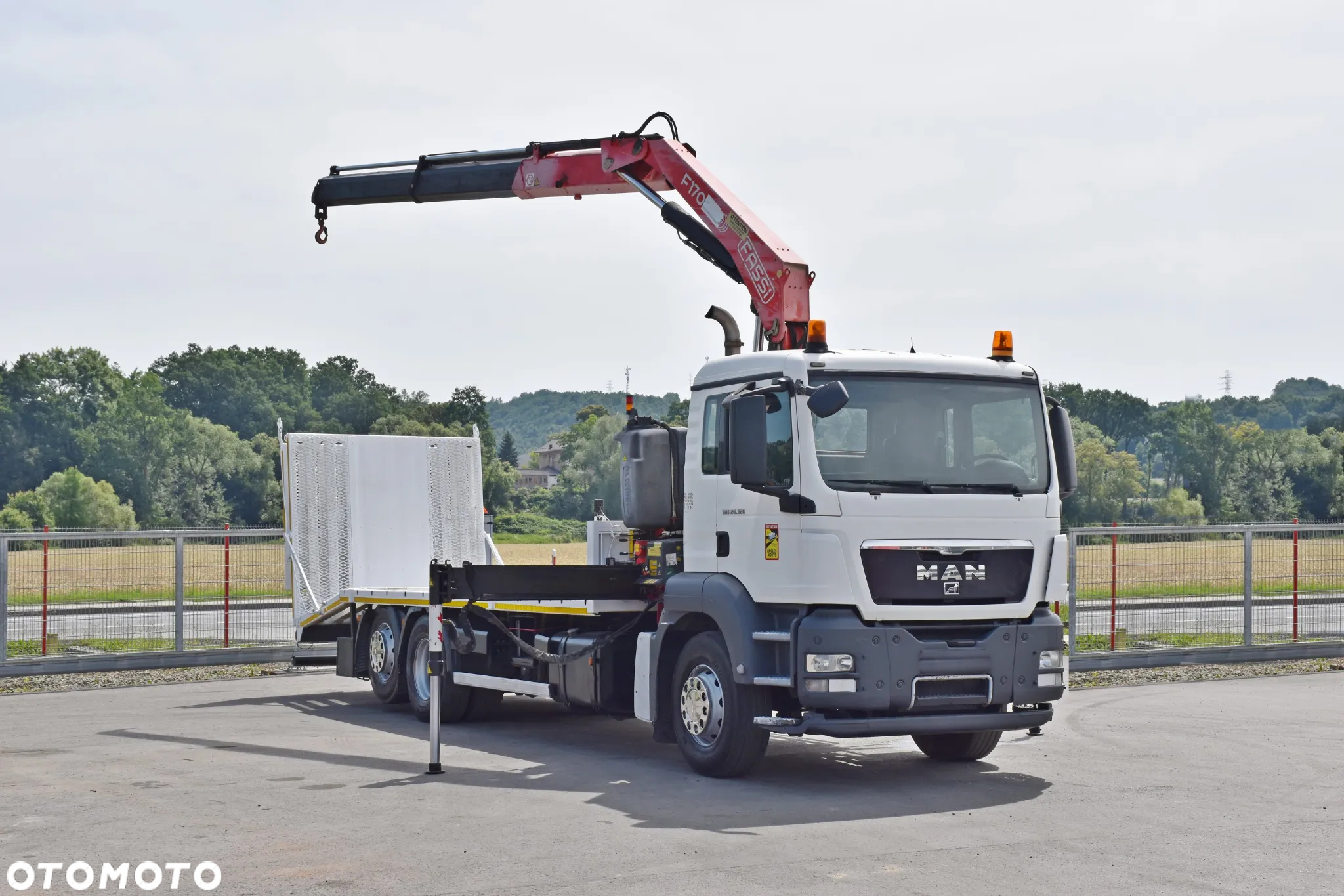 MAN TGS 26.320* LAWETA 8,00m + FASSI F170A.22 + PILOT * STAN BDB - 2