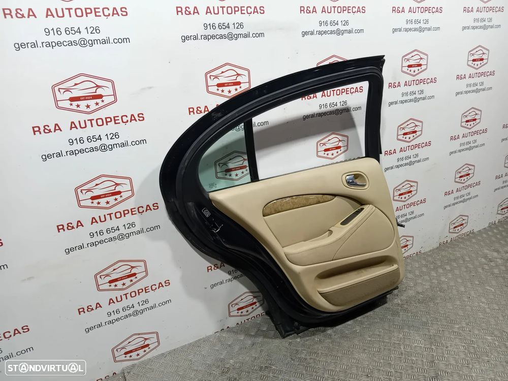 Porta Trás Traseira Esquerda Jaguar S Type Original - 7