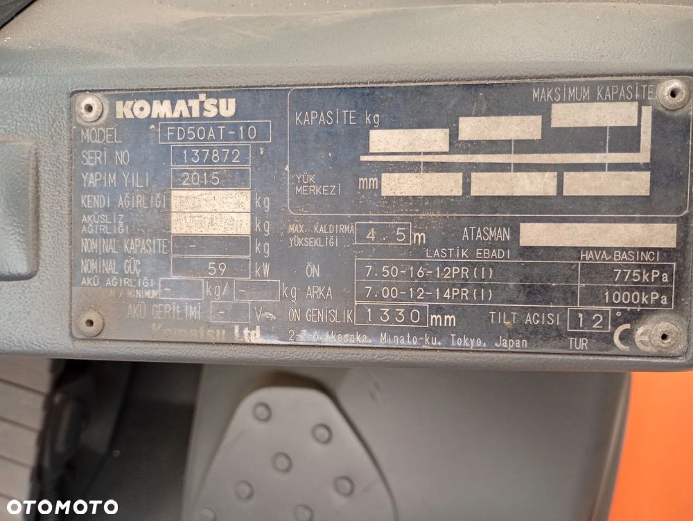 Komatsu FD50AT - 2
