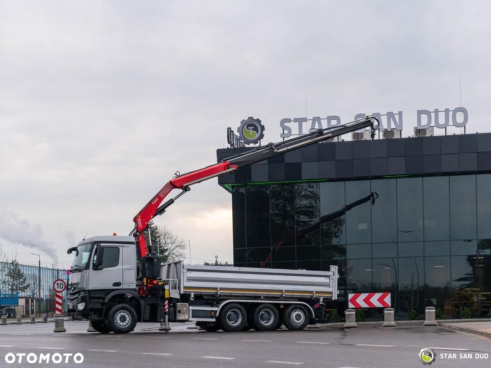 Mercedes-Benz AROCS 3643 8x4 Fassi F235A.2.23 E-dynamic Żuraw Wywrotka - 3