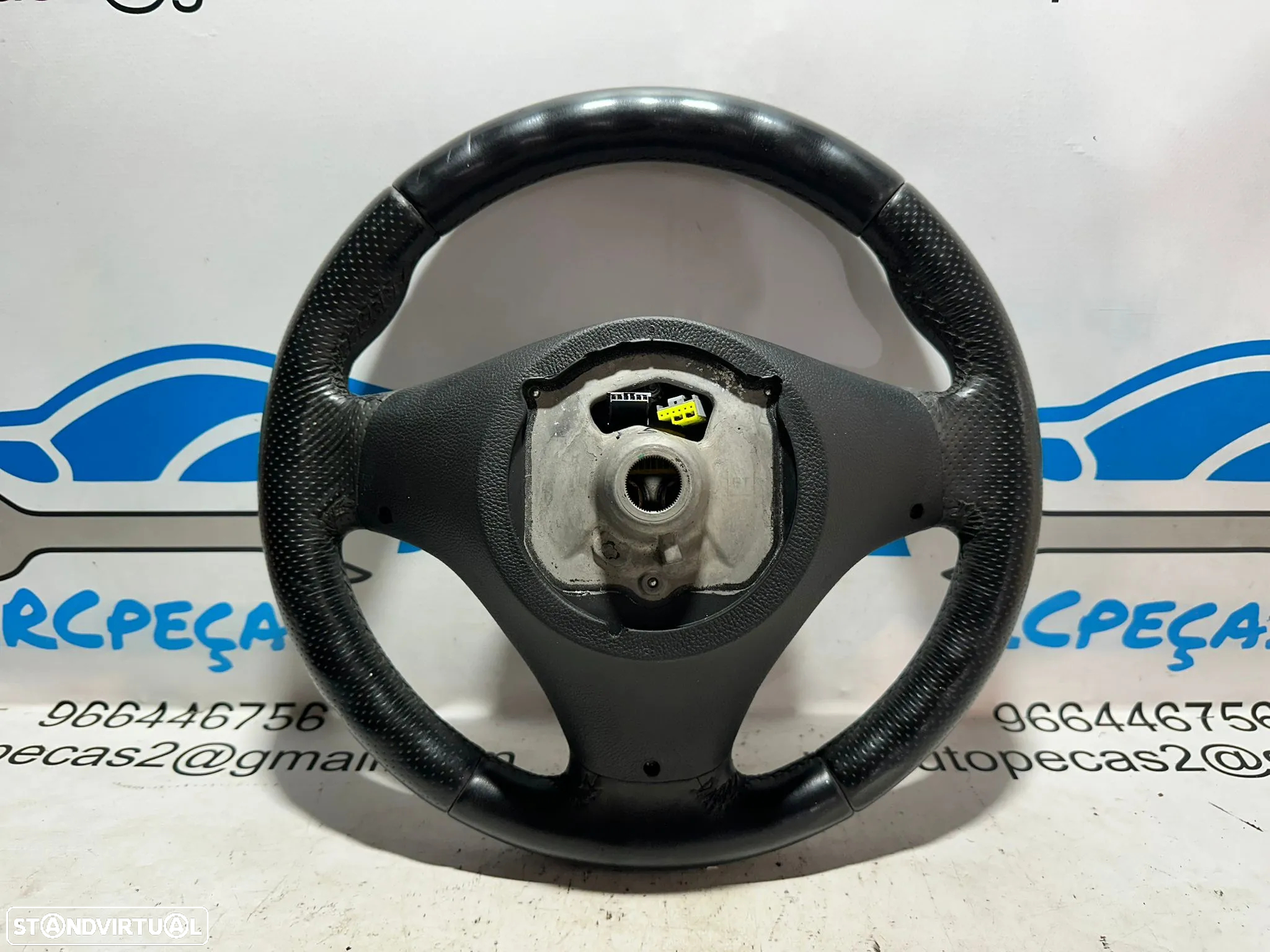.Volante Multifunções Comandos Original BMW Pack M Serie 1 3 Pele Perfurada 7839075 - 6