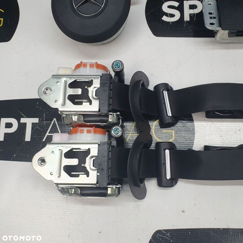 MERCEDES CLA W118 DESKA ROZDZIELCZA KONSOLA KOKPIT PULPIT PODUSZKI AIRBAG AIR BAG PASY KIT SET - 13