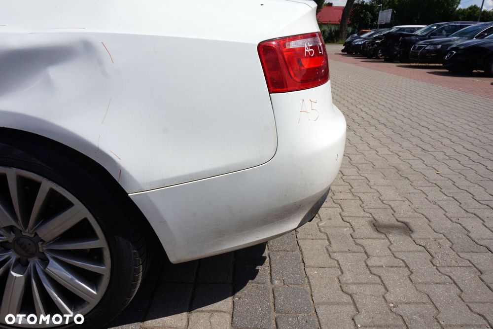ZDERZAK TYLNY A5 I 8T CABRIO LY9C  BIAŁY AUDI 2007-2016 - 5