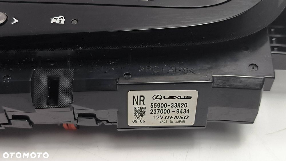 PANEL KLIMATYZACJI LEXUS ES300H 55900-33K20 - 4