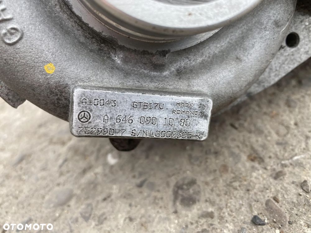 Turbosprężarka A6460901080 nastawnik 6NW009228 Mercedes 2.2 CDI OE - 3