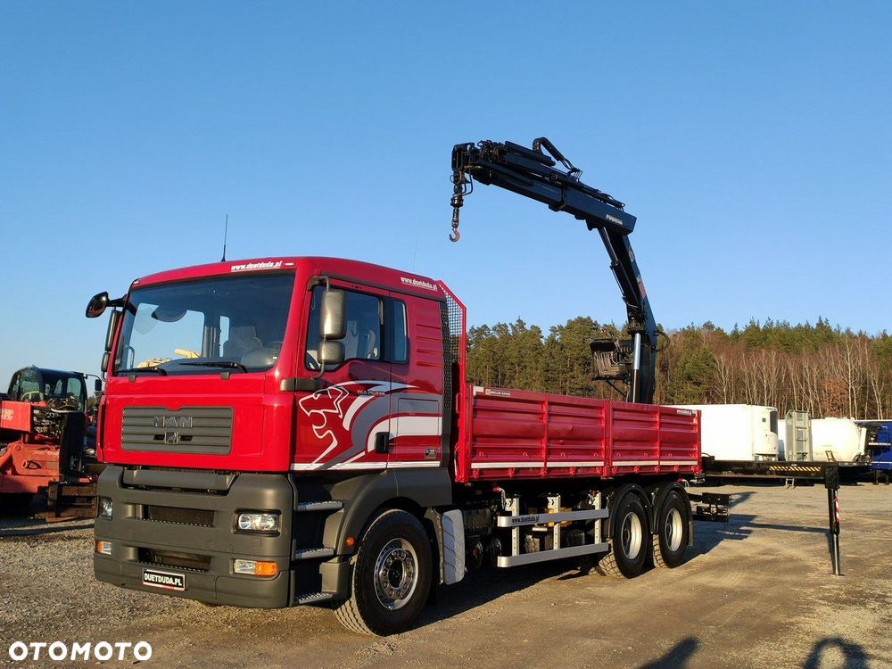 MAN Man 26.440 6x4 HDS HIAB 166 B-3 DUO Wywrotka Meiller 2-stronna - 2