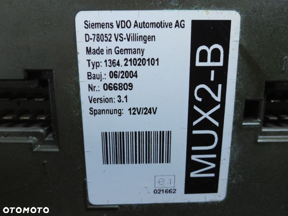 1364.21020101 STEROWNIK KOMPUTER MODUŁ MUX2-B SOLARIS VERSION 3.1 POSIADAM 4 SZTUKI - 2