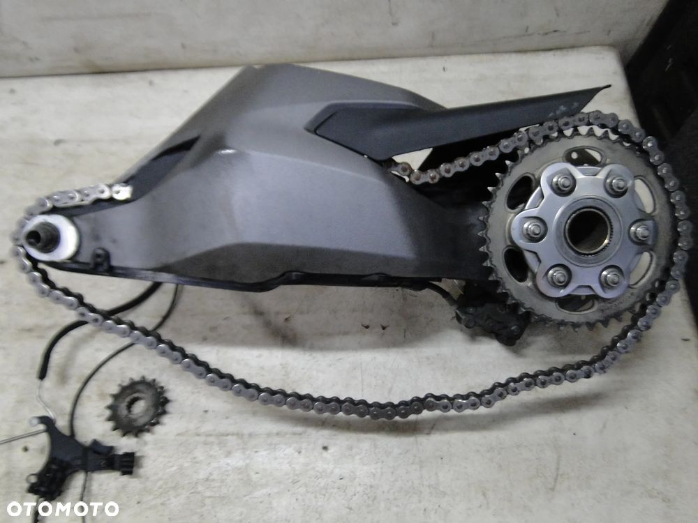 DUCATI MONSTER 1200S WAHACZ ZAWIESZENIE TYŁ ZĘBATKI ZACISK KOMPLET 12tyś km 2016r EUROPA - 6