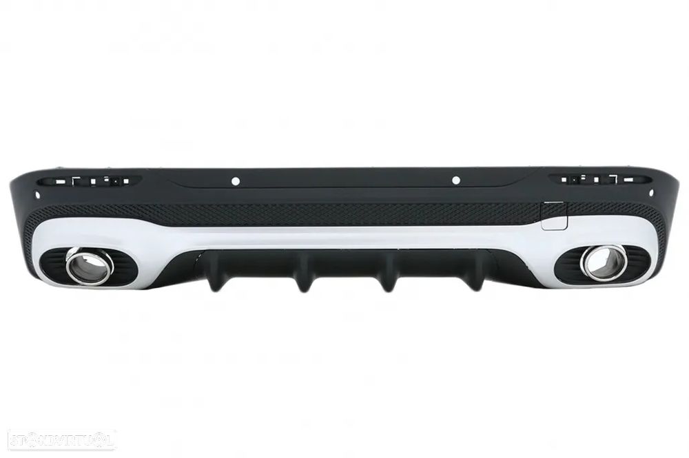 Difusor com Ponteiras Mercedes GLB X247 SUV (2020 em diante) Look 35 - 1