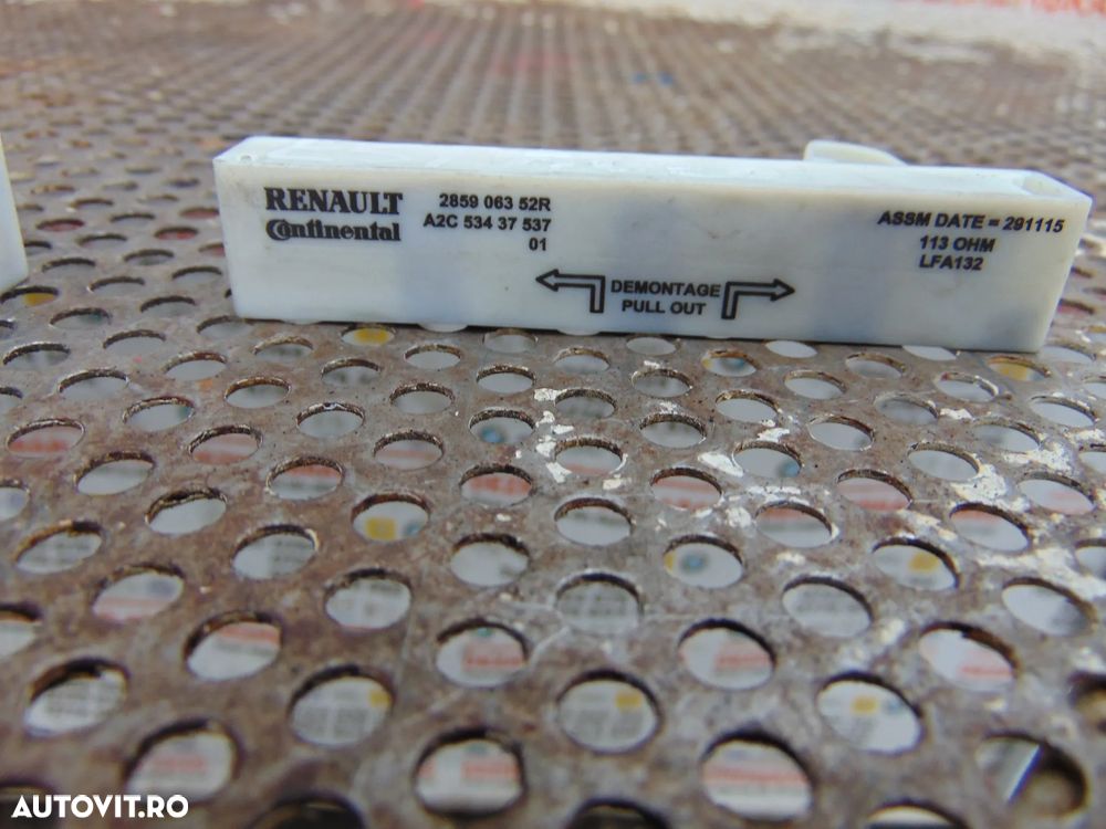 Modul antena Renault Espace 5 Megane 4 cod 285906352r scenic 4 clio 4 trafic 3 amplificator antena - 2