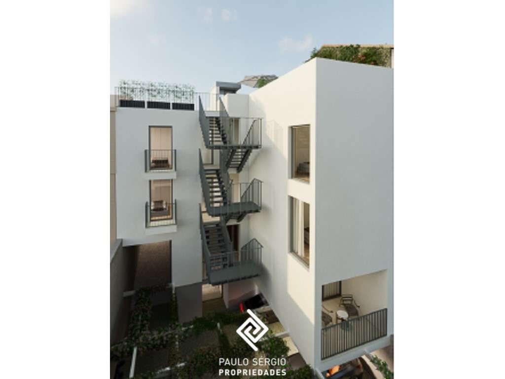 Magnífico T1 duplex localizado a 300m do Jardim do Morro em Vila No... - Grande imagem: 4/9