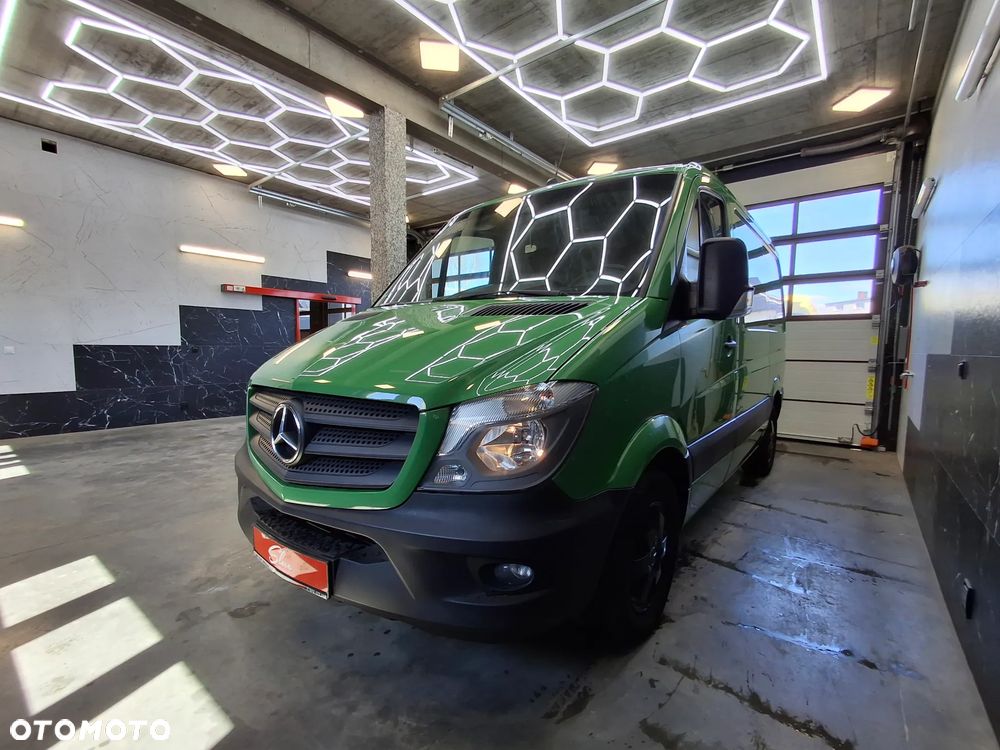 Mercedes-Benz Sprinter 316 2.2 163 KM Klimatyzacja Tempomat Grzany Fotel Alufelgi Wielofunkcyjna Kierownica Hak Elektryczne Szyby + Lusterka Asystenty Duże Radio Z Systemem Nawigacji - 2