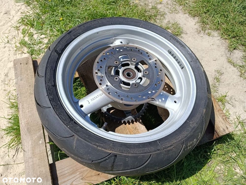 Koło tył tylnie Suzuki SV 650 SV650 zębatka tarcza hamulcowa - 3