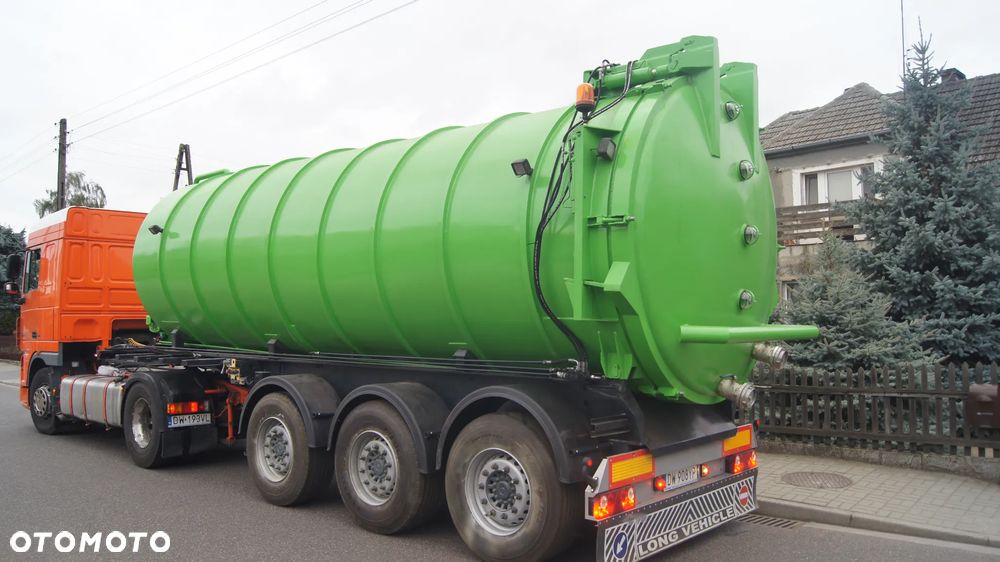 naczepa asenizacyjna ze zbiornikiem cysterna beczka zabudowa asenizacyjna - 6