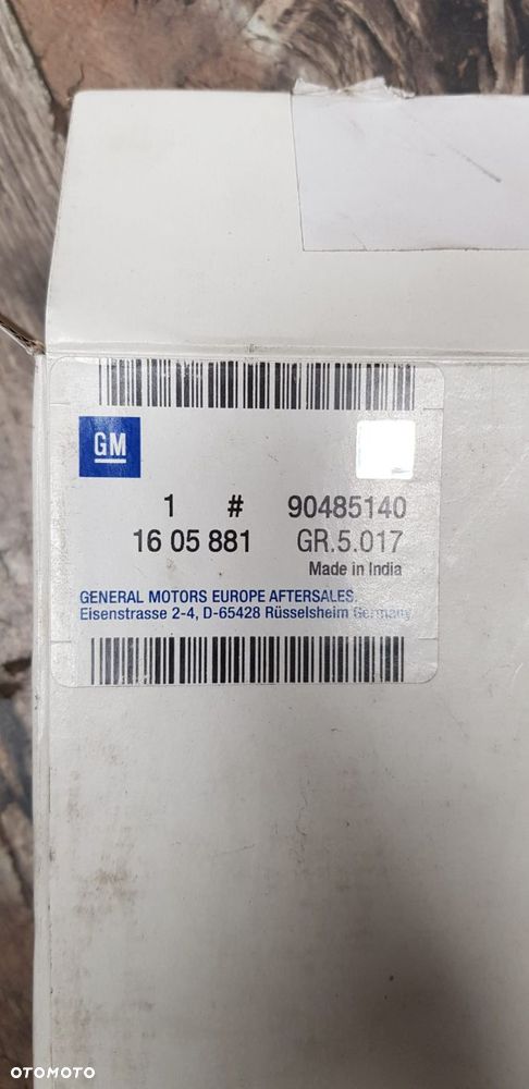 Oryginalne Klocki Hamulcowe GM 90485140 / 1605881 Opel Astra Corsa Vectra - 6