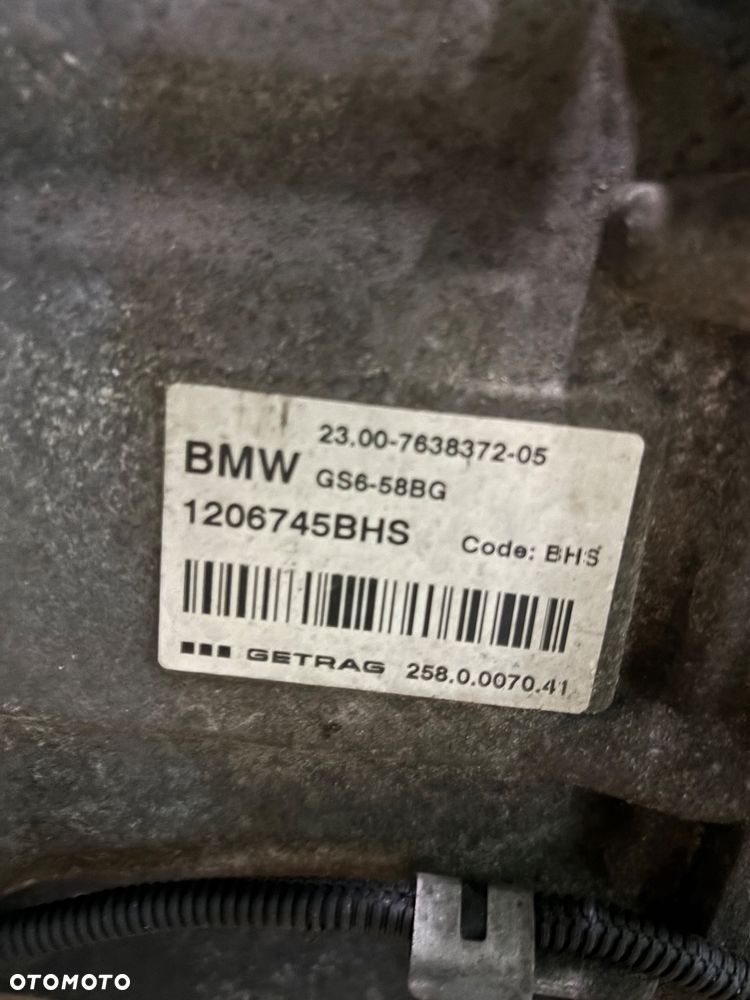 Skrzynia biegów Manualna 6-biegowa MINI F55 F56 F57 1.2T GS6-58BG BHS - 3