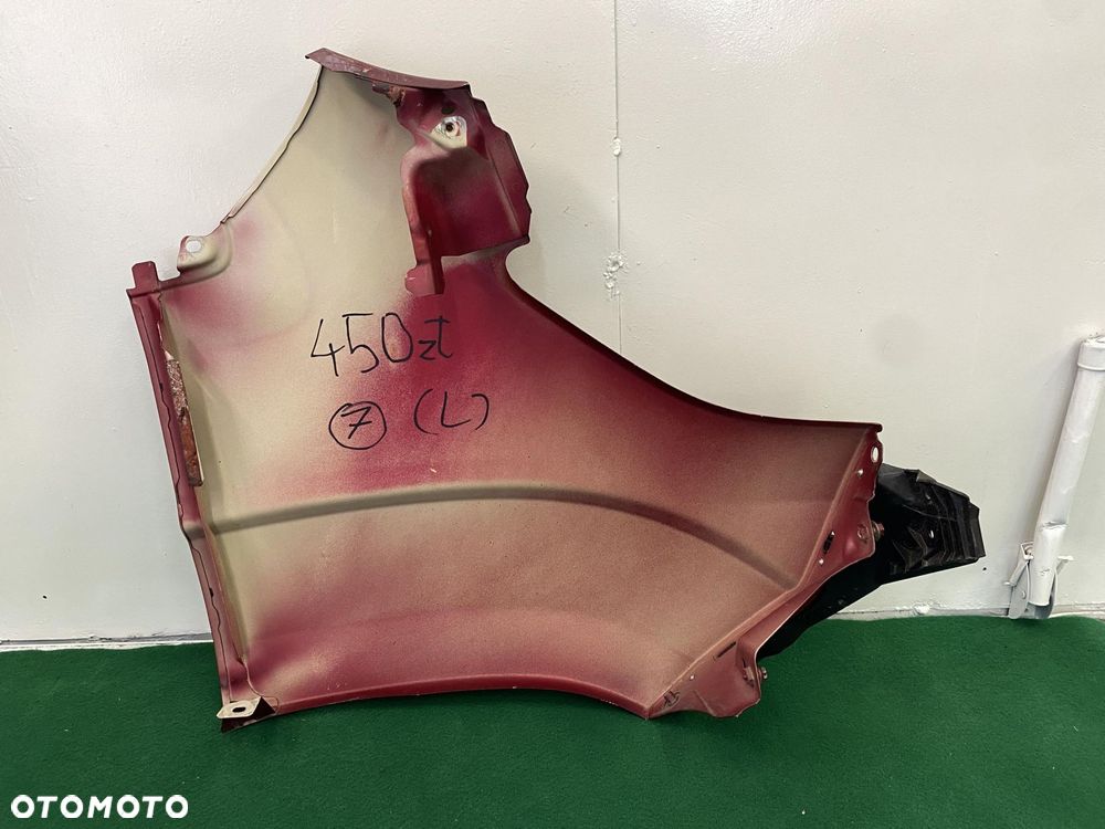 DUCATO BOXER JUMPER 14- BŁOTNIK PRZÓD lewy BORDOWY CZERWONY METALIK - 6