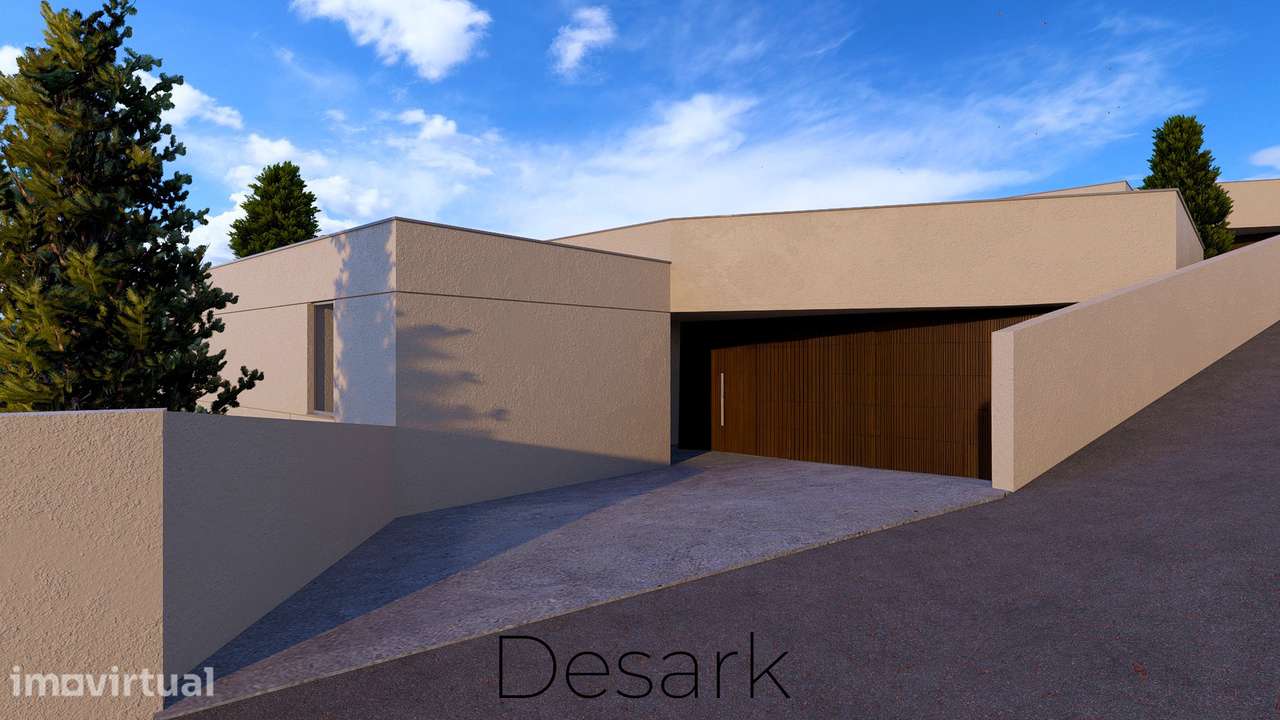 Terreno com Projeto Aprovado T3 |  Vistas para a Póvoa de Lanhoso - Grande imagem: 5/9