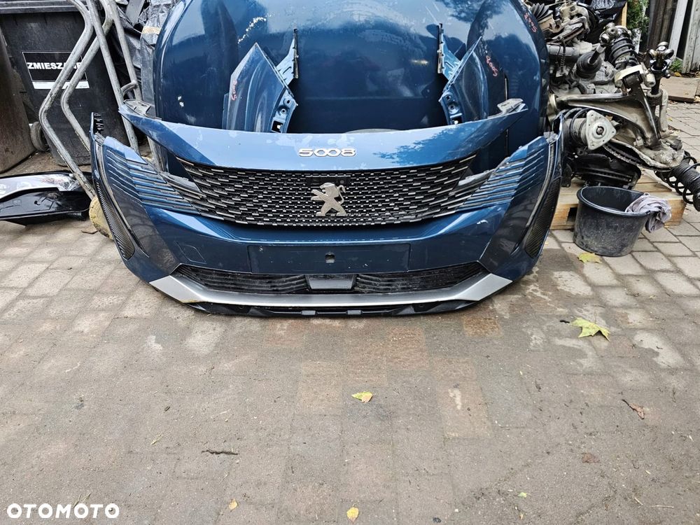 zderzak maska lampa chłodnice peugeot 5008 ii lift gt line 6 pdc full led - 1