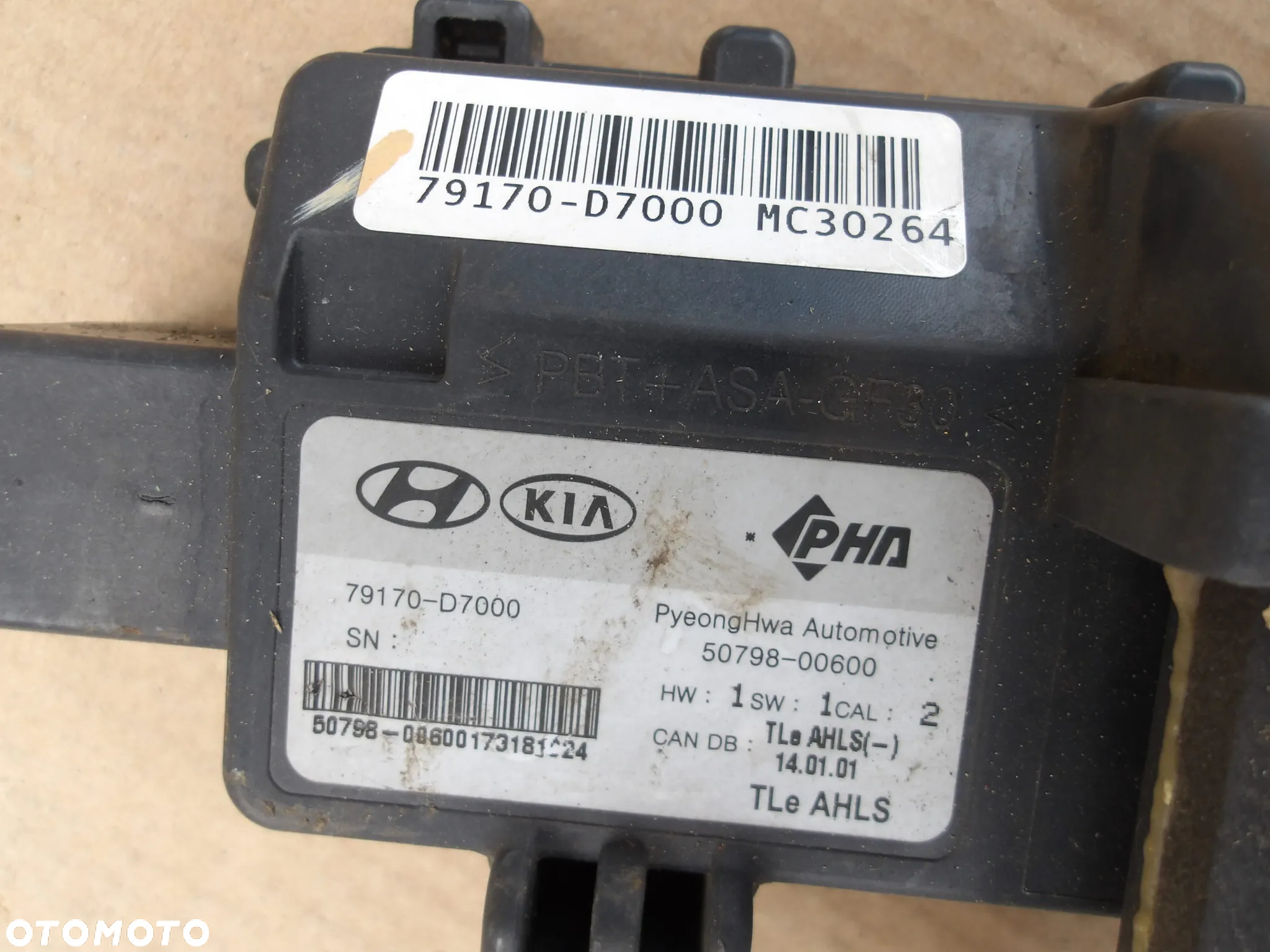 CZUJNIK OCHRONY PIESZYCH HYUNDAI TUCSON 79170 D7000 USZKODZONY - 10
