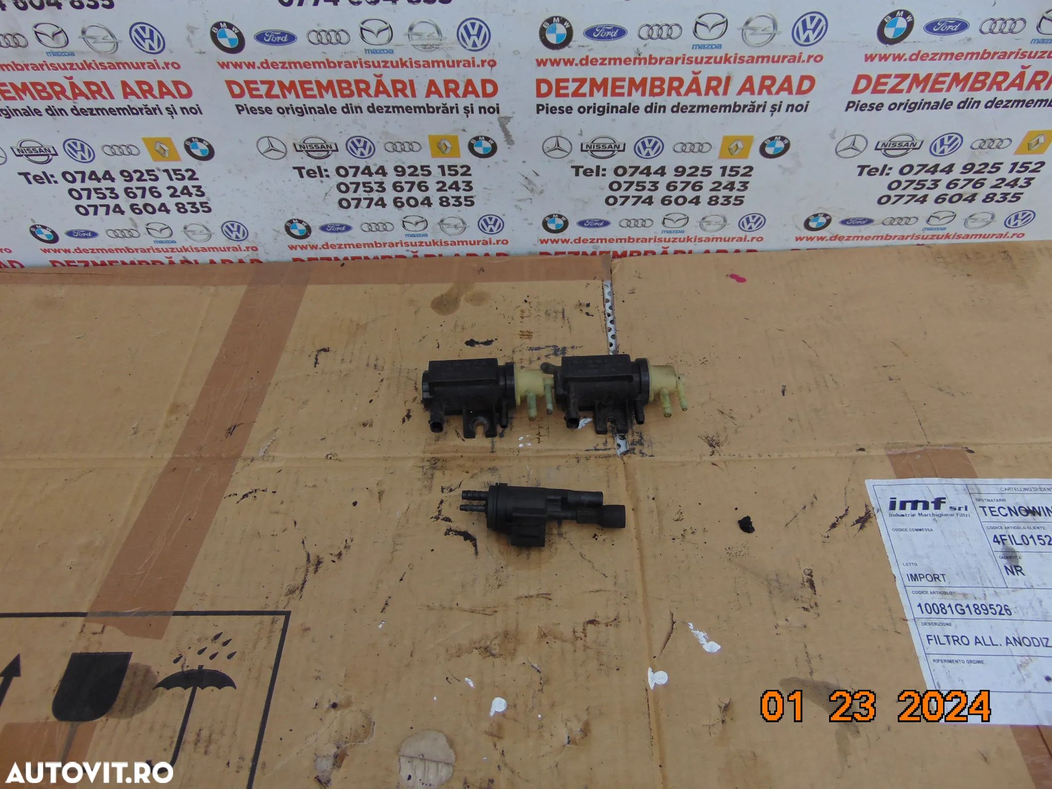 Elevtrovalva Mercedes 2.2 sprinter euro 5 w906 w212 w204 w639 vito viano vacuum solenoid supapa vac - 1