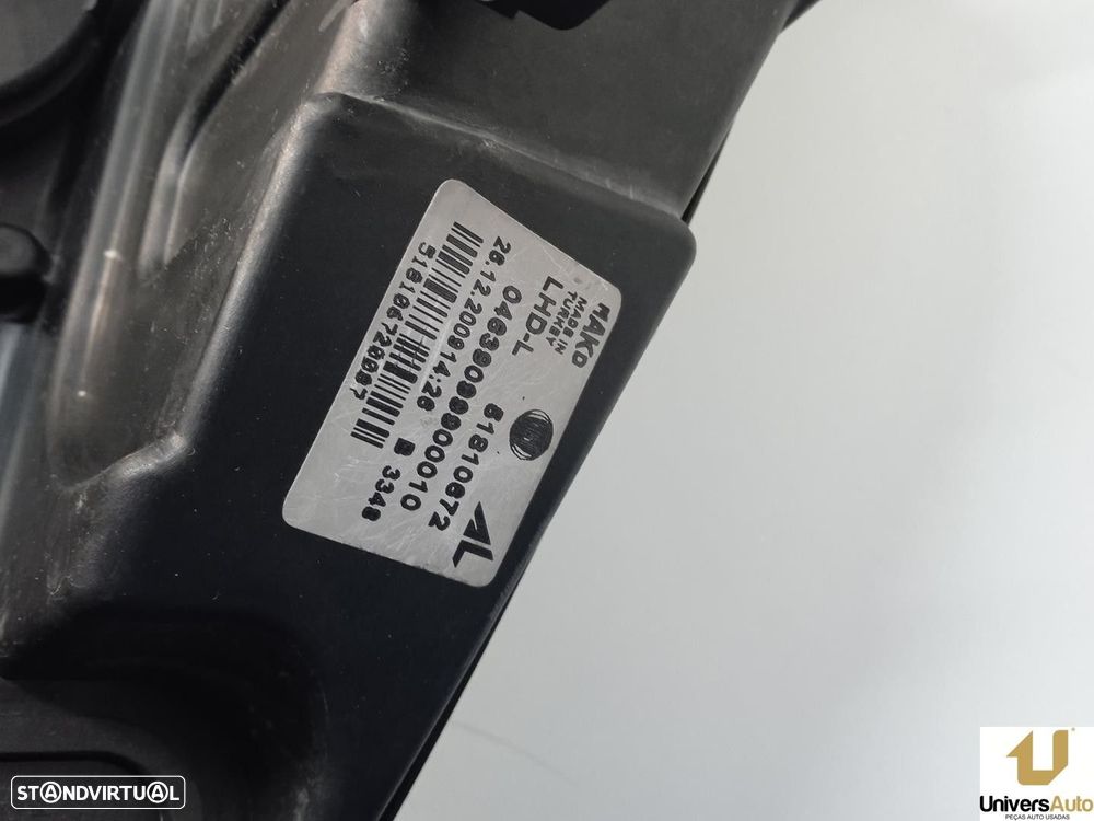 FAROL ESQUERDO FIAT DOBLO FURGÃO/BREAK FAMILIAR 2010 -46390711 - 1