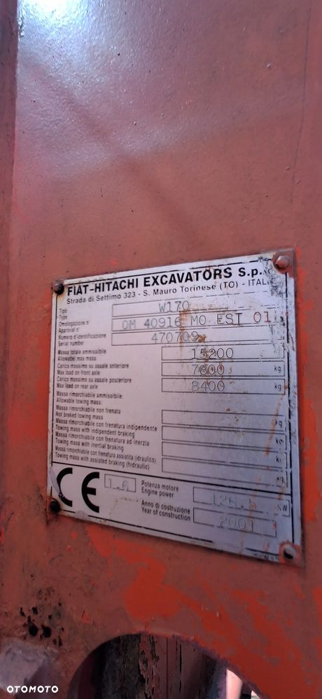 Fiat Hitachi w170 - 6