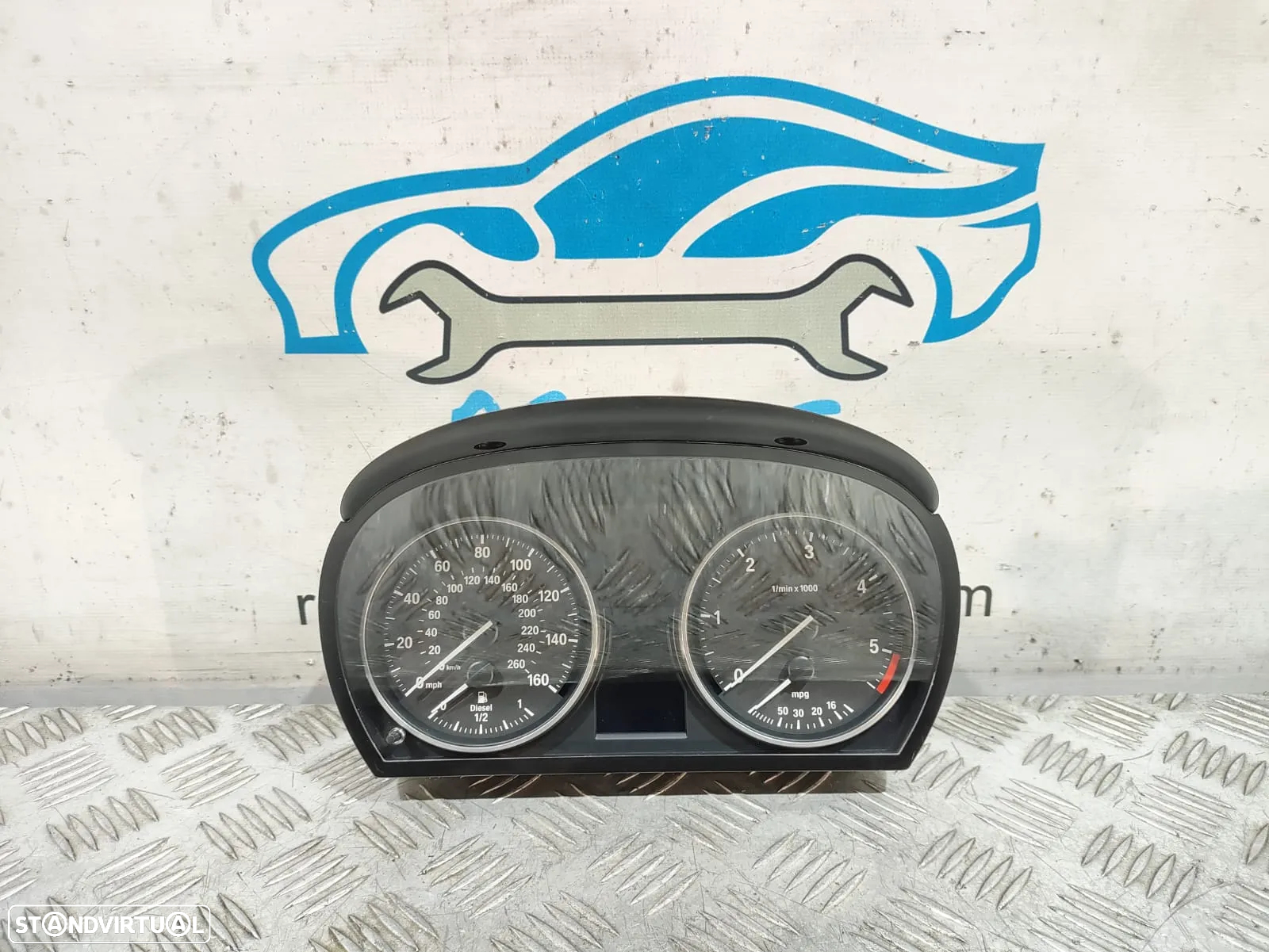 Quadrante Painel de Instrumentos BMW X1 E84 - 9