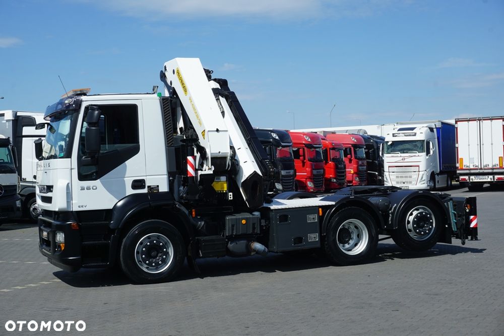 Iveco STRALIS / 260E36 / 6 X 2 / HDS PALFINGER PK 42 002 SH-E / WYSIĘG 17 M - 22
