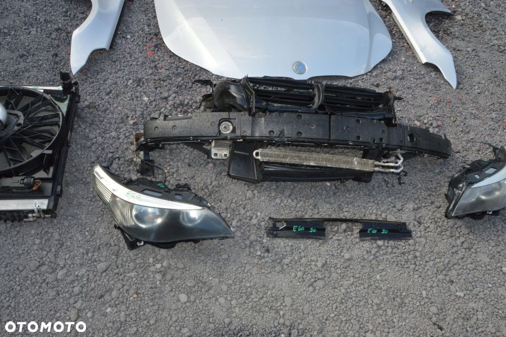 Zderzak maska błotnik lampa komplet przód bmw 5 e60 e61 3.0 d - 6