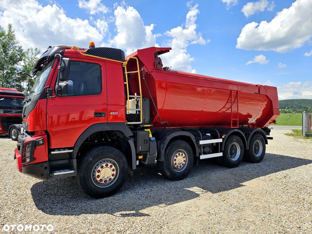 Volvo FMX 410 8X4 / EURO6 / MULDA / HYDRAULICZNA KLAPA / - 2