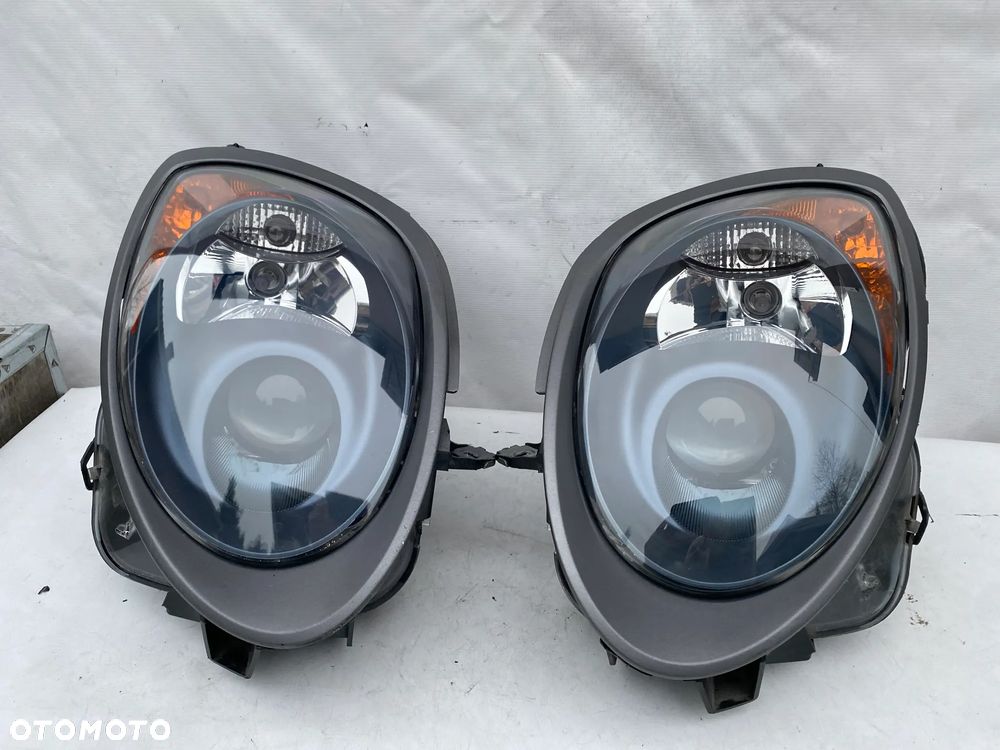 lampy alfa mito H7 z ramkami komplet eu całe - 1