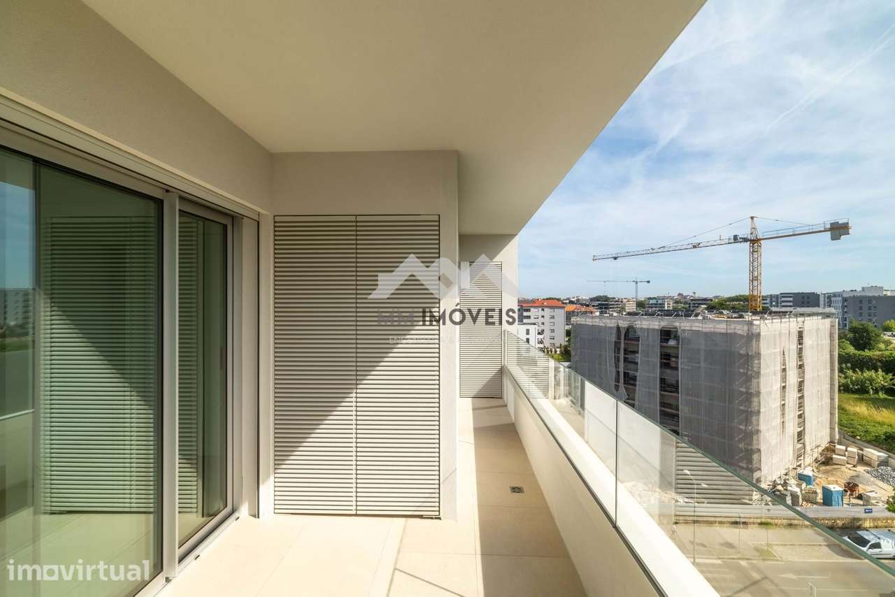 Apartamento T1 Novo | Arrendamento | Prelada | Varanda | Garagem | Arr - Grande imagem: 4/24