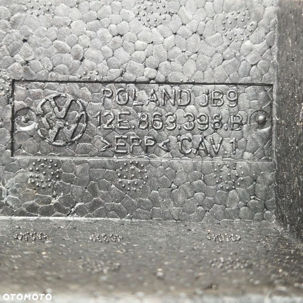 STYROPIAN WKŁAD BAGAŻNIKA VW E-UP ORYGINAŁ - 3