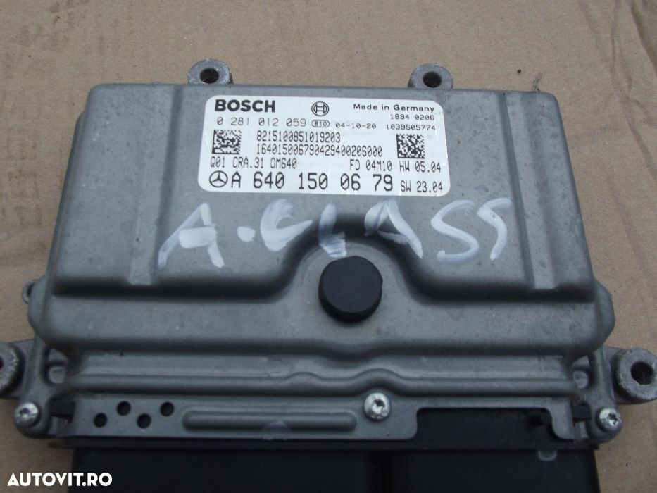Calculator Motor Mercedes W169 1.8cdi 2.0cdi ECU Mercedes A Class W169 - 1