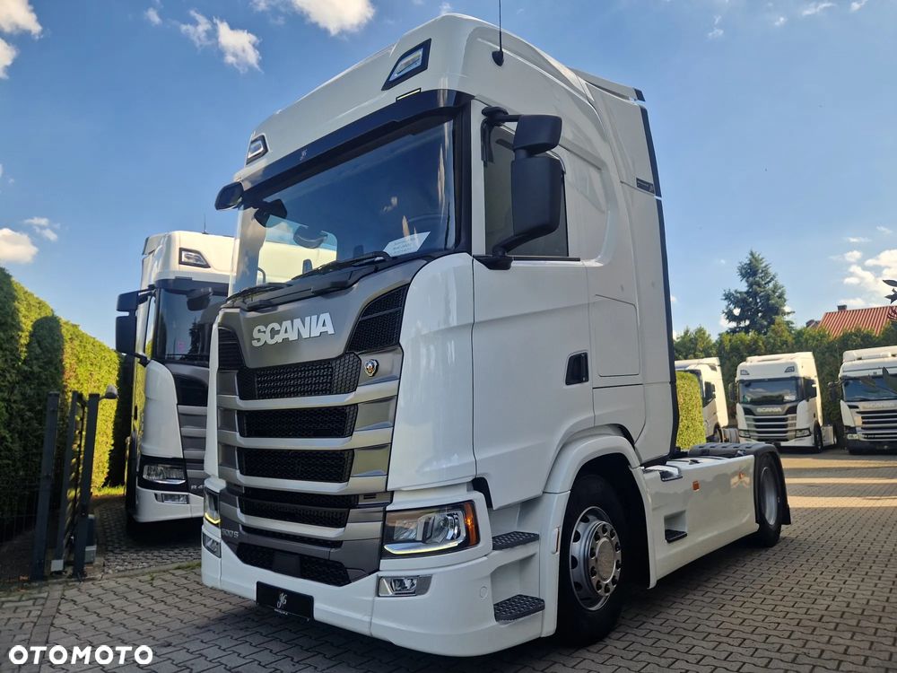Scania S500 /6 GŁOWIC/ Klima Postojowa Automat Retarder Zabudowy Międzyosiowe/JVG Gliwice - 4